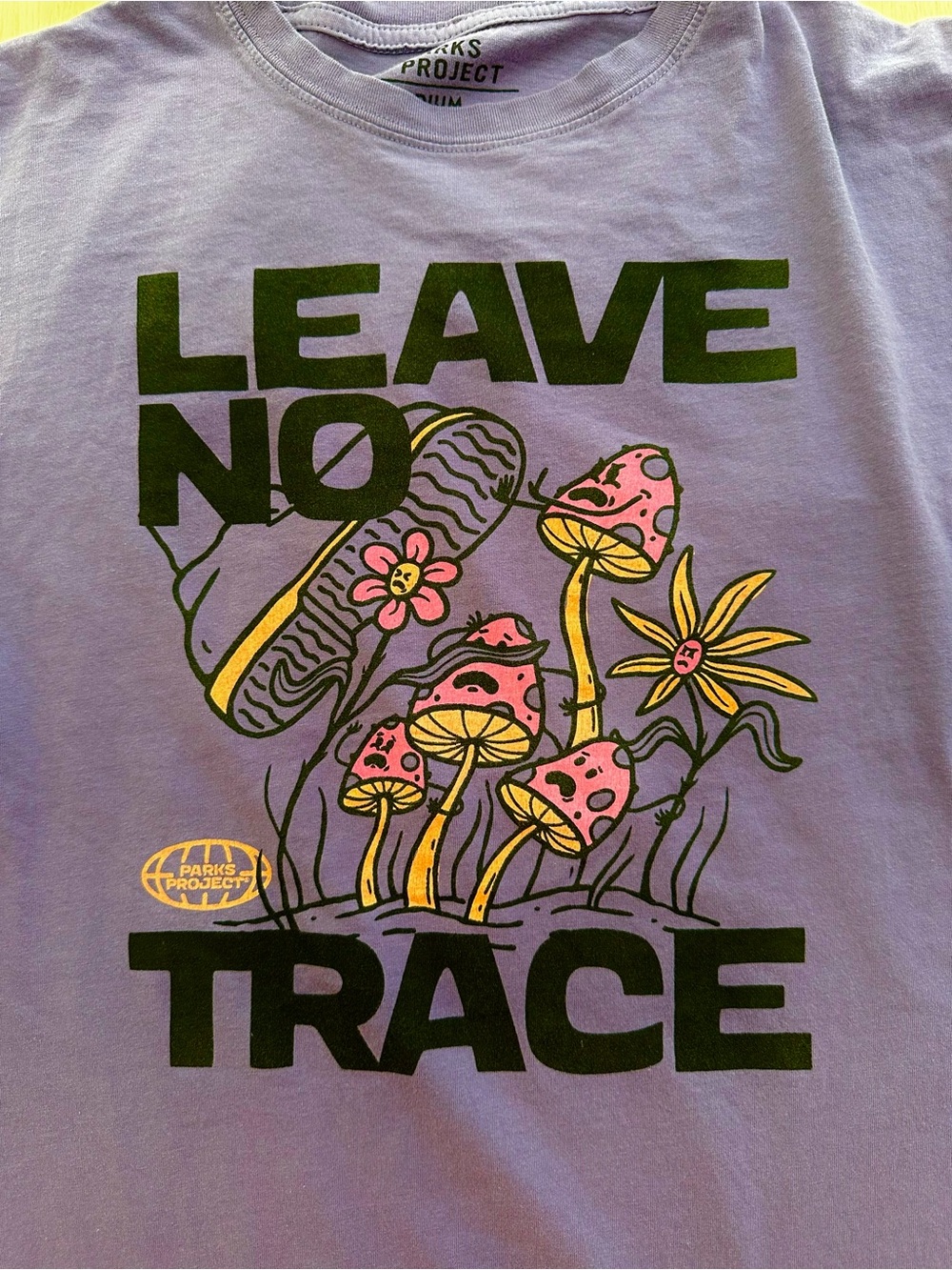 Parks Project Purple Graphic Short Sleeve Tee - Picture 3 of 7